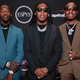 (L-R) Offset, Takeoff and Quavo of Migos attend The 2019 ESPYs at Microsoft Theater on July 10, 2019 in Los Angeles, California.